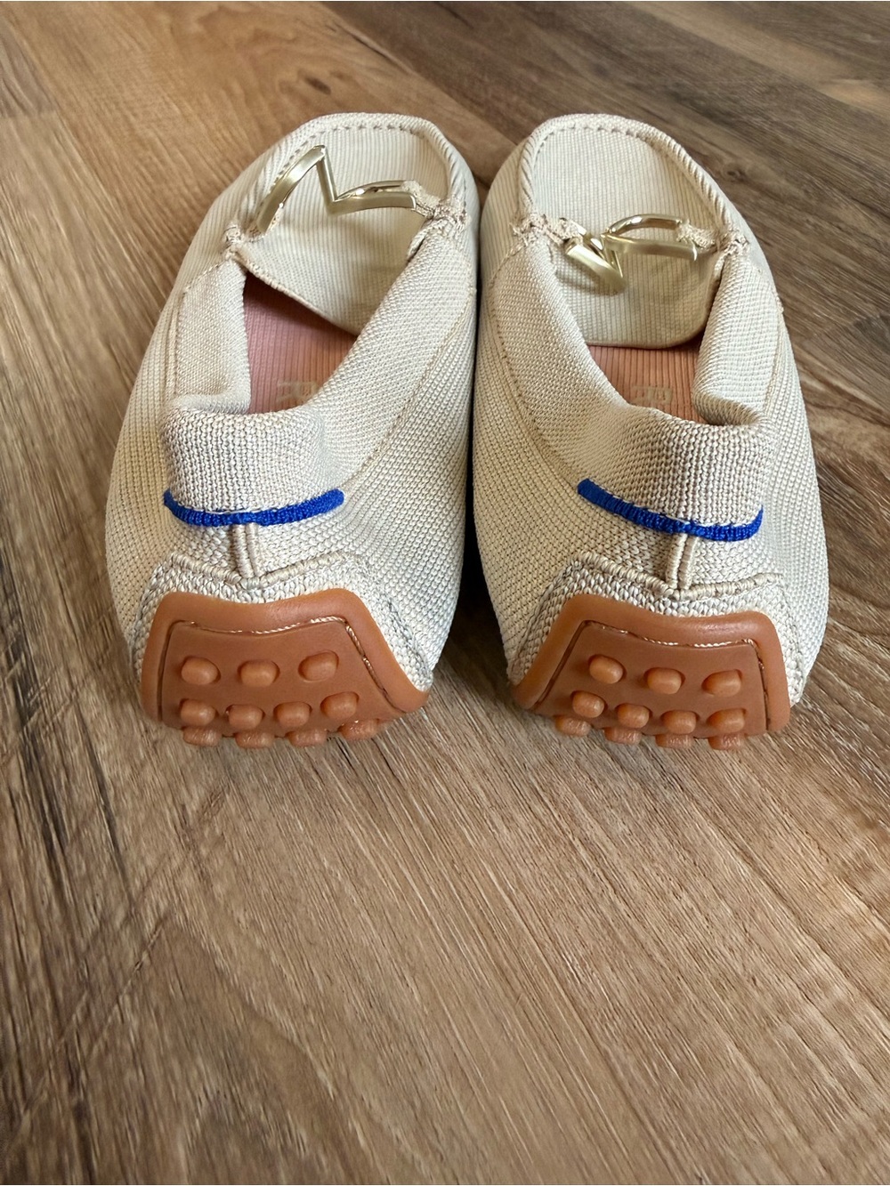 Rothy's Double Bit Driver Loafers - sesame size 8.5 - Picture 6 of 9
